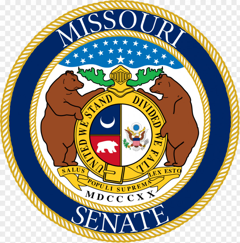 Flower-and-bird Seal Of Missouri Great The United States Salus Populi Suprema Lex Esto PNG