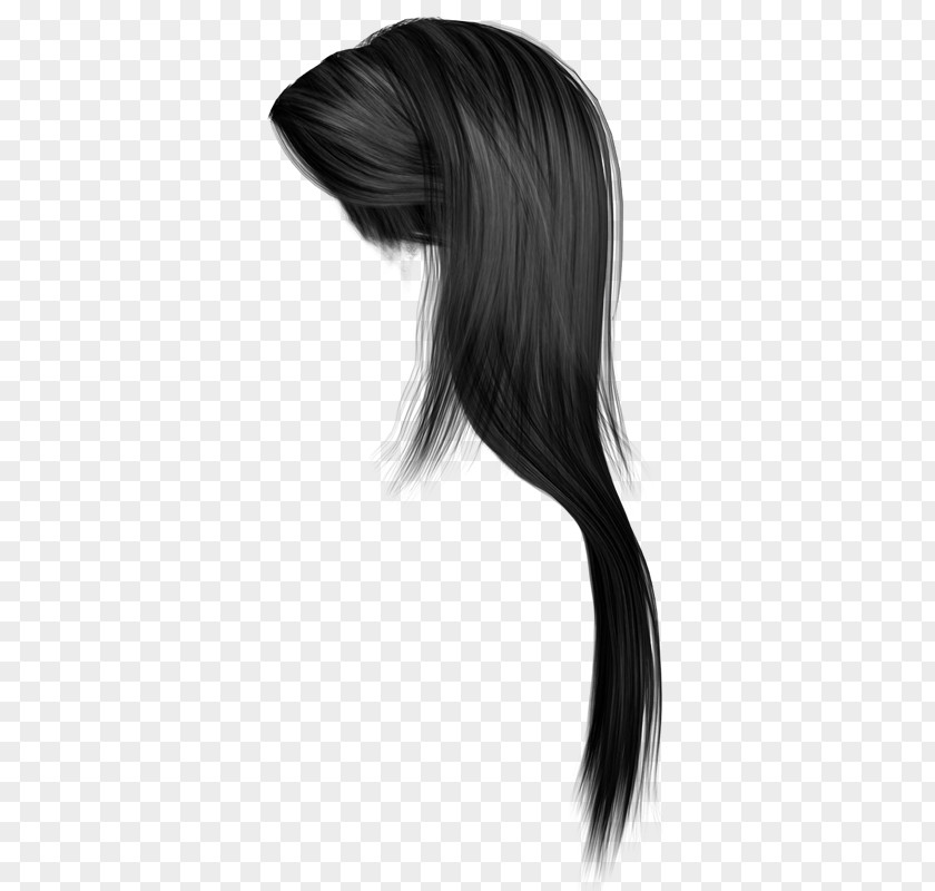 Hair Black Hairstyle Long PNG