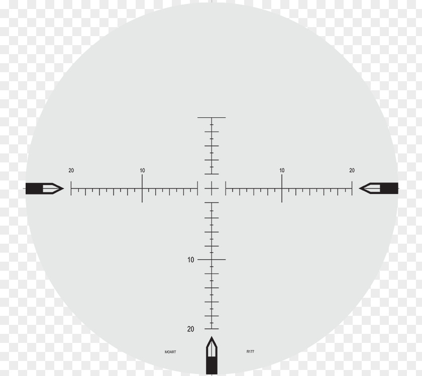 Reticle Telescopic Sight Milliradian Schmidt & Bender Magnification PNG