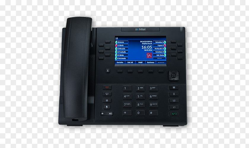 Ip Tephony Mitel 6869 VoIP Phone Business Telephone System PNG