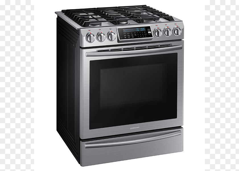 Gas Home ApplianceOven Cooking Ranges Stove NX58H9950WS (30-inch Slide-In Range) Samsung Chef NX58H9500W PNG