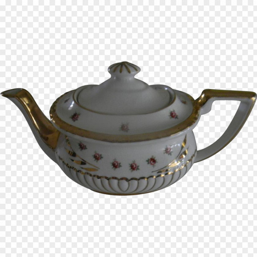 Kettle Teapot Porcelain Pottery PNG