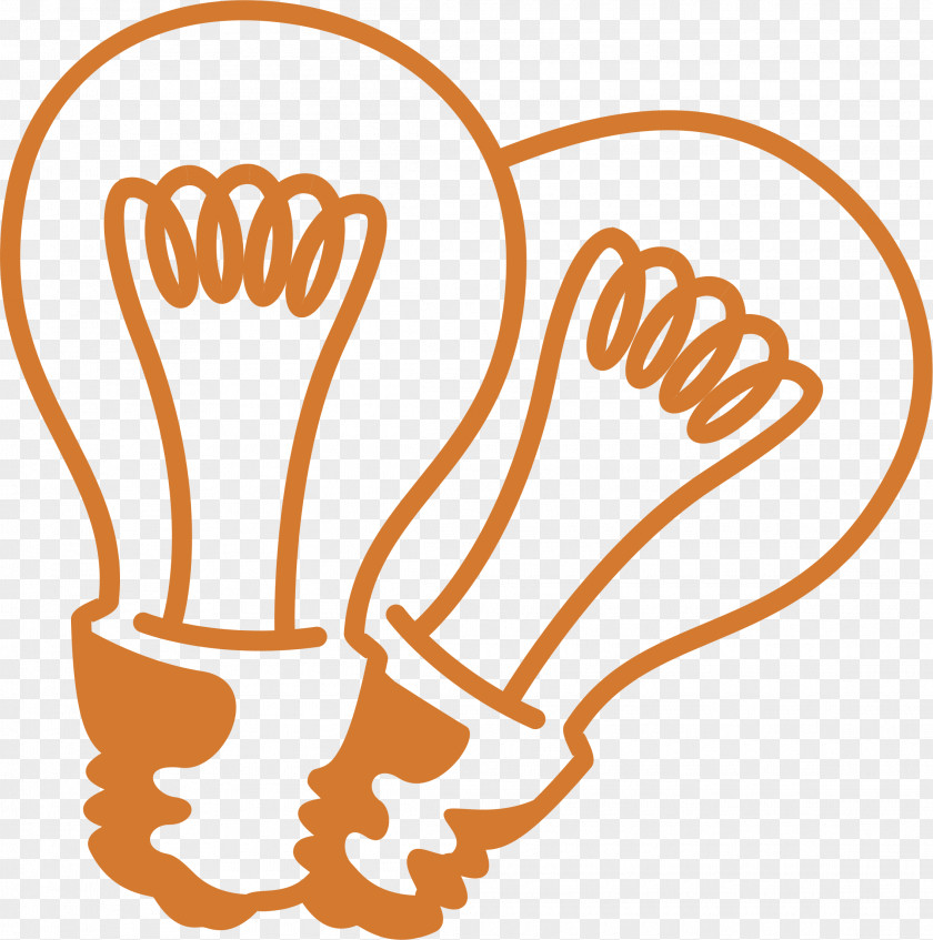 Light Incandescent Bulb Electrical Filament Lamp Clip Art PNG