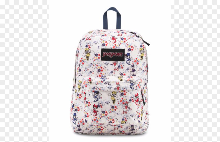 Minnie Mouse Walt Disney World Backpack JanSport SuperBreak PNG