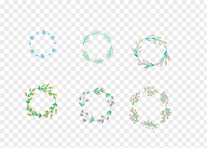 Small Fresh Garland Pull Material Free Photos Wreath Crown PNG