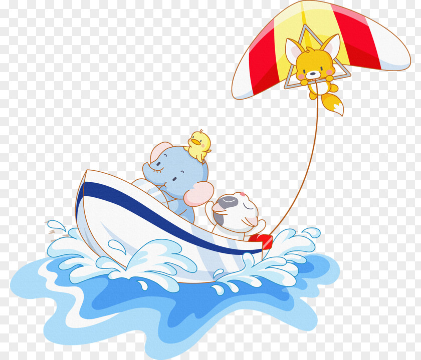 Surfing Cartoon Kitten Animal Cuteness Clip Art PNG