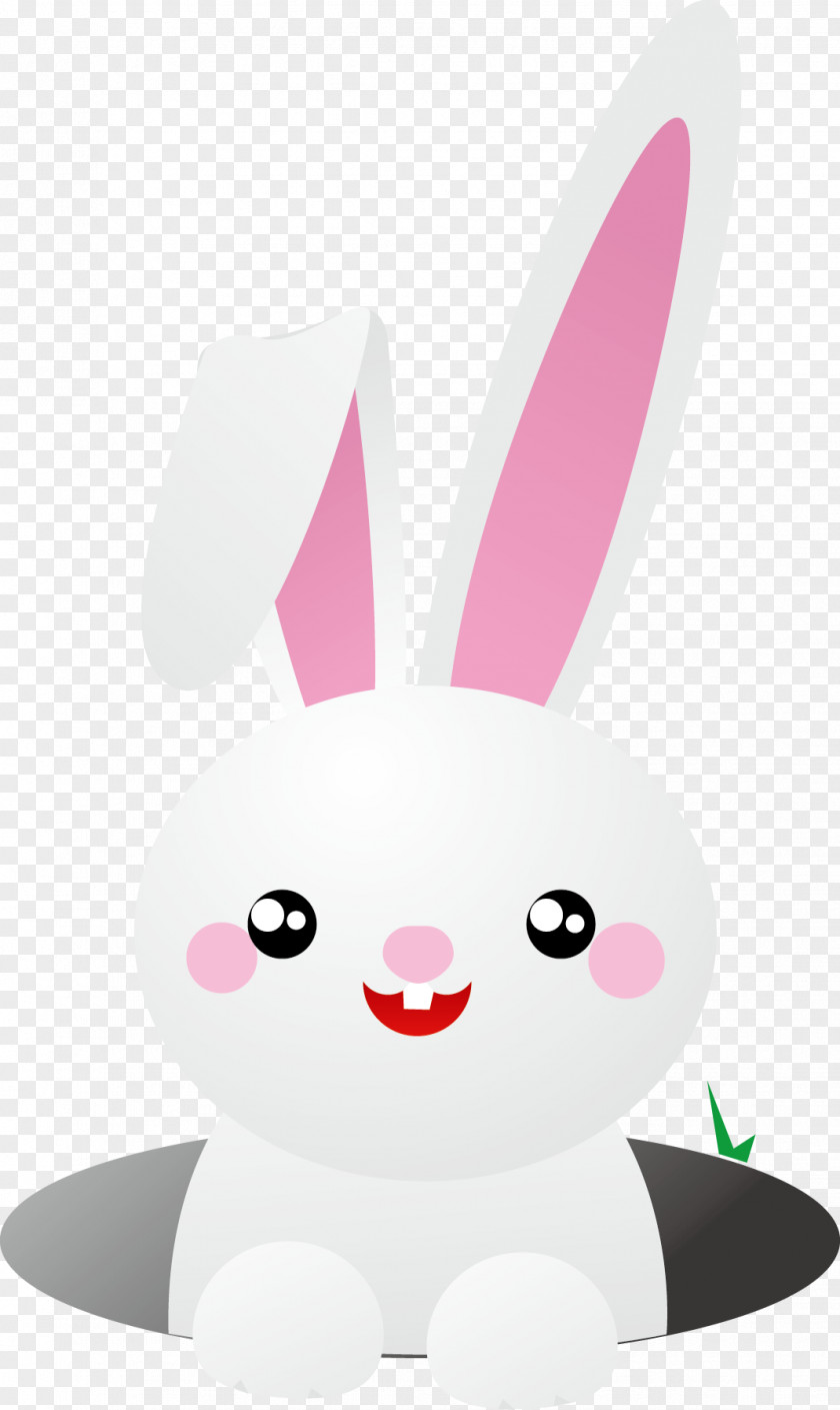 Vector Cartoon Rabbit European Animation PNG