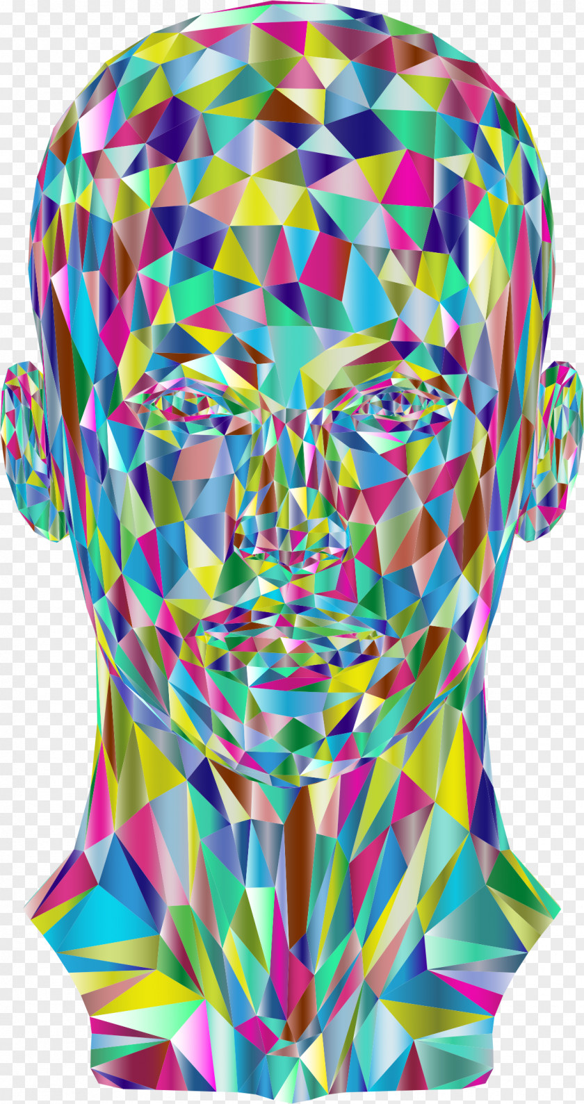 Low Poly Female Clip Art PNG