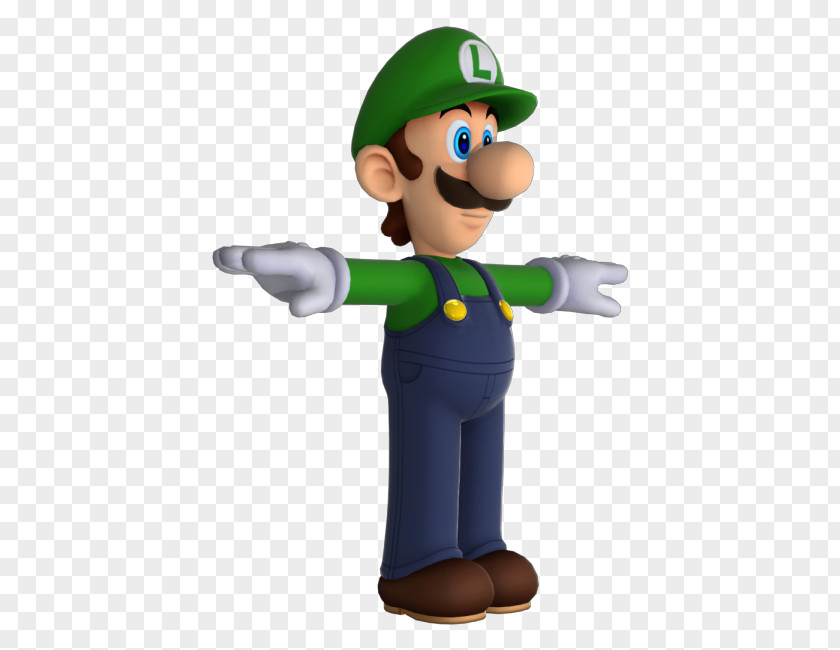 T-pose Super Smash Bros. Brawl For Nintendo 3DS And Wii U Luigi Melee PNG