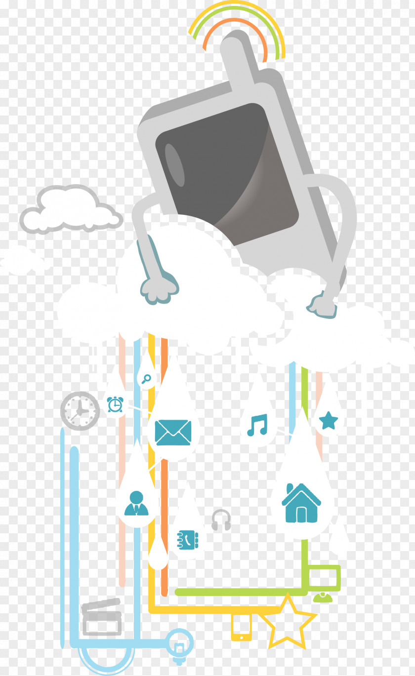 Vector Mobile Phone Clip Art PNG
