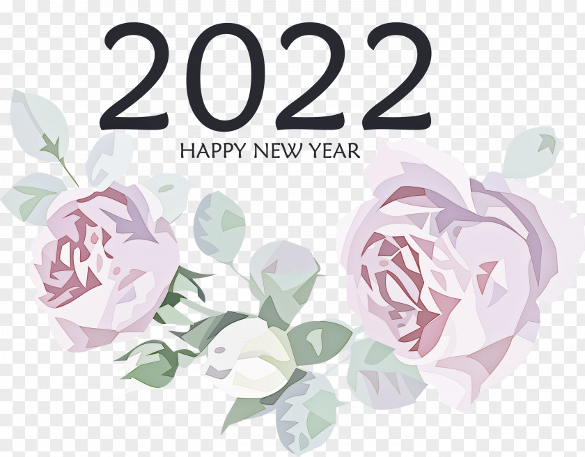 2022 Happy New Year PNG