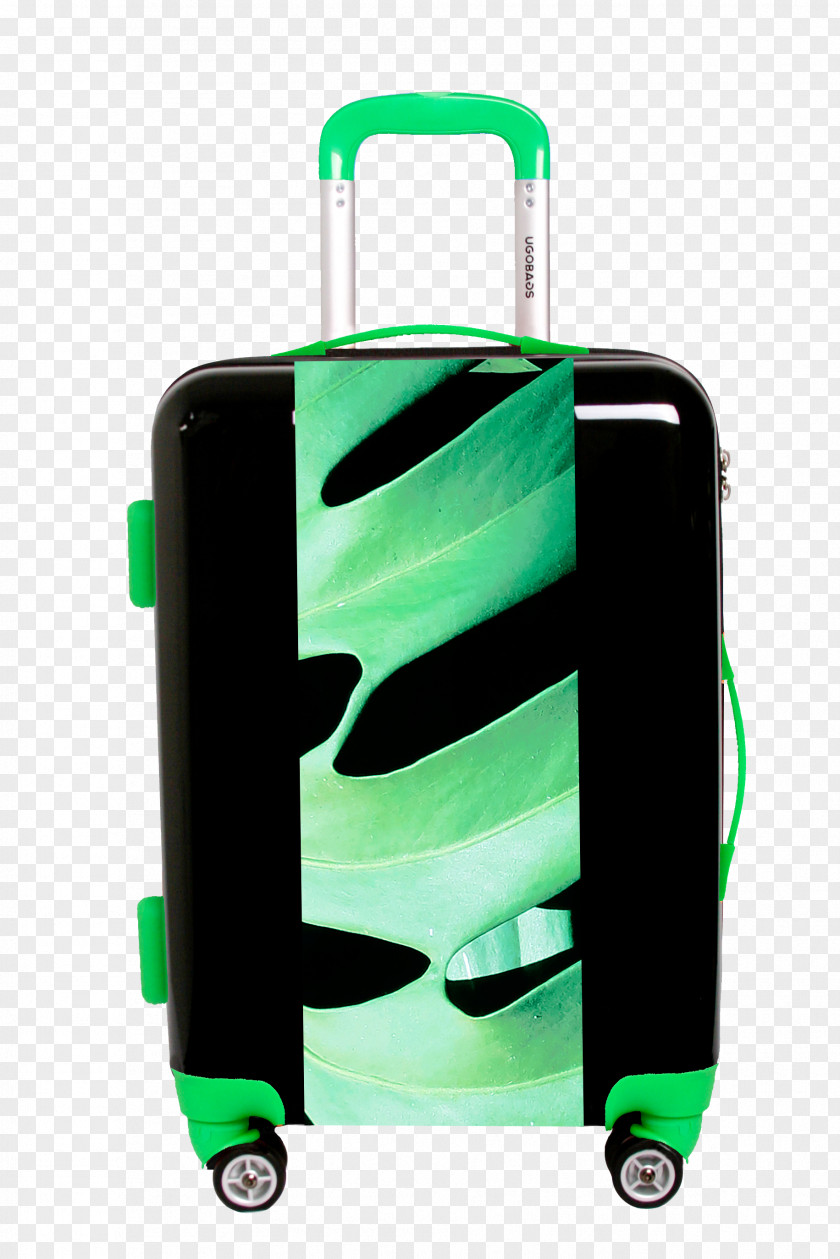 Bag Hand Luggage Baggage Green PNG