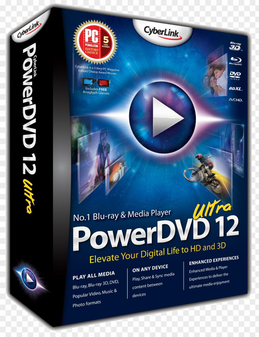 Blu-ray Disc PowerDVD CyberLink PowerDirector PhotoDirector PNG