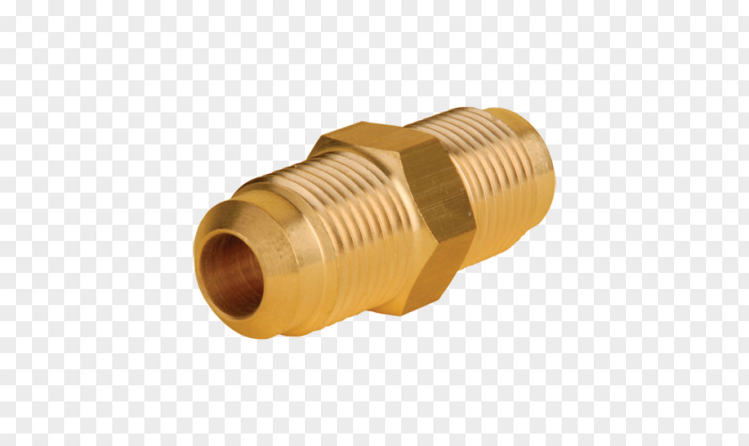 Brass Flare Fitting Piping And Plumbing Pipe PNG