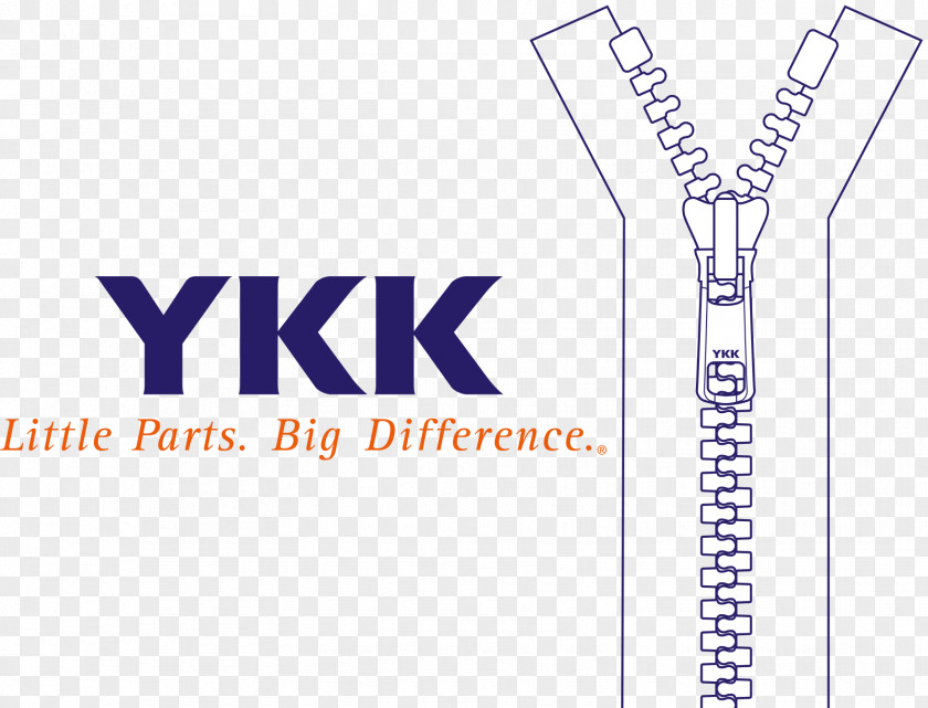 Business YKK Textile Manufacturing Zipper PNG
