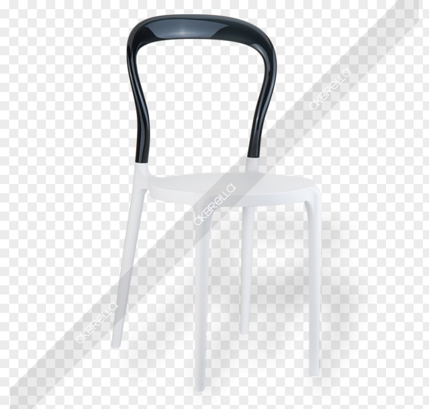 Chair Garden Furniture Plastic White PNG