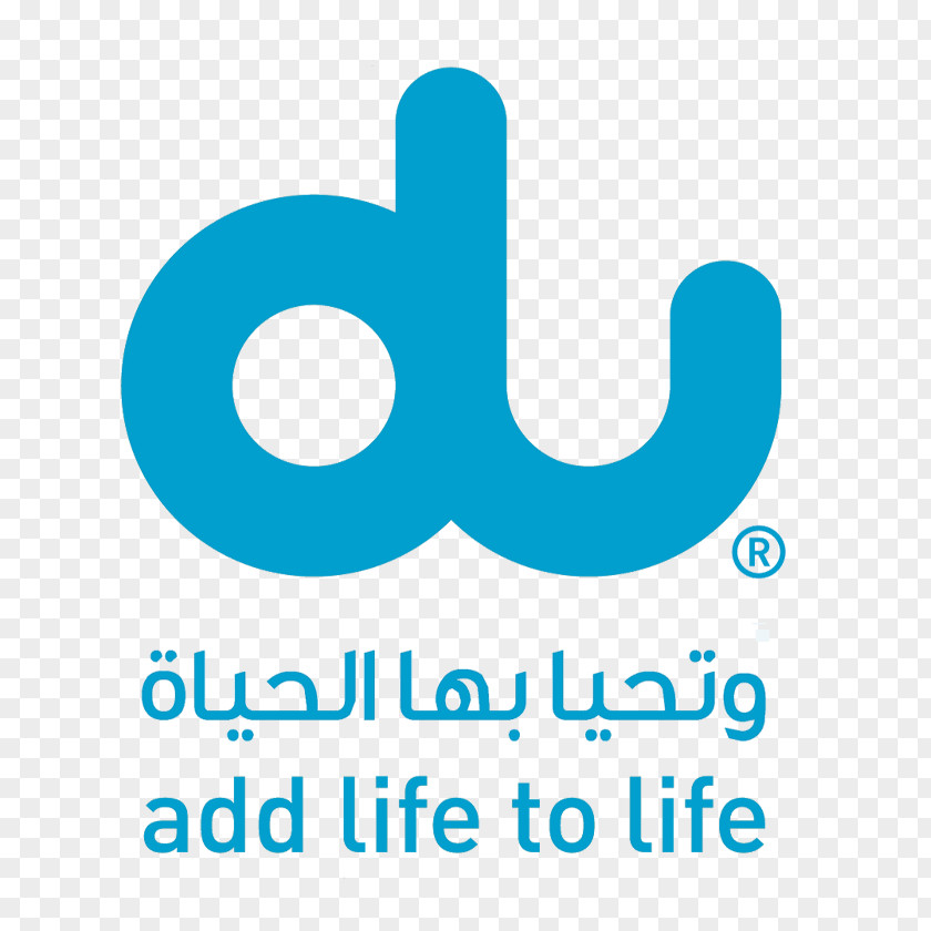Du (Emirates Integrated Telecommunications Company) Telephone Company In The United Arab Emirates PNG