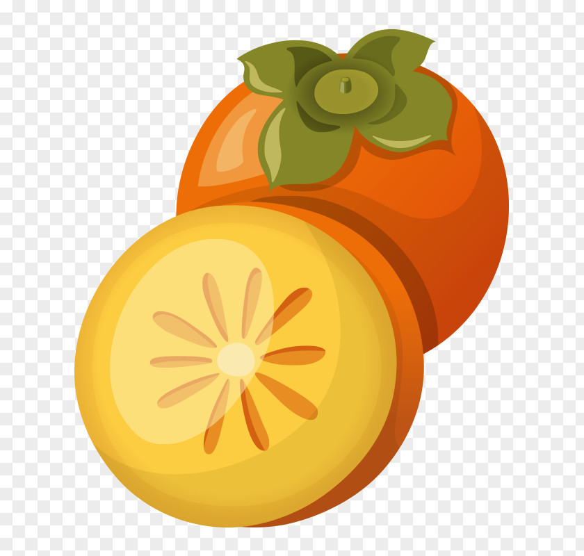 Fruit,persimmon Fruit Persimmon Papaya Vecteur PNG