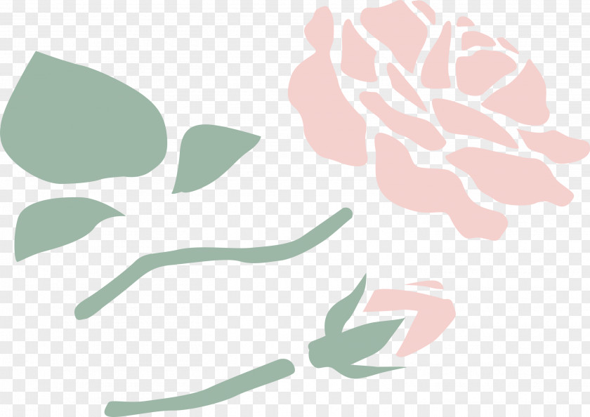 Leaf Pink Plant Pattern Flower PNG