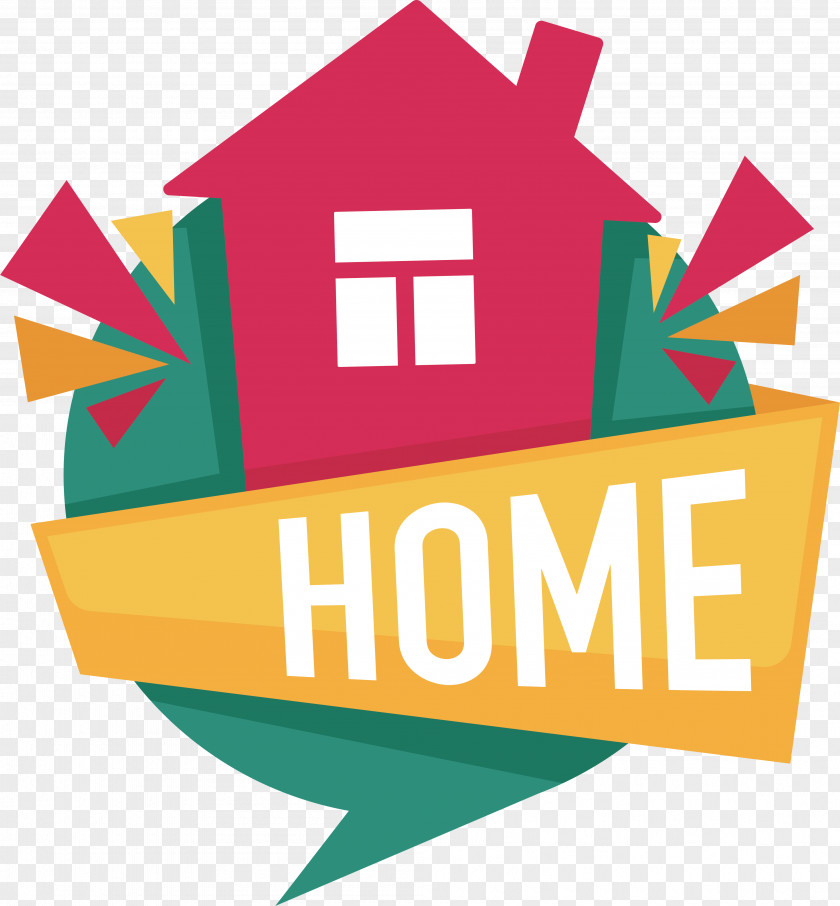 Real Estate Logo Design House Cartoon PNG