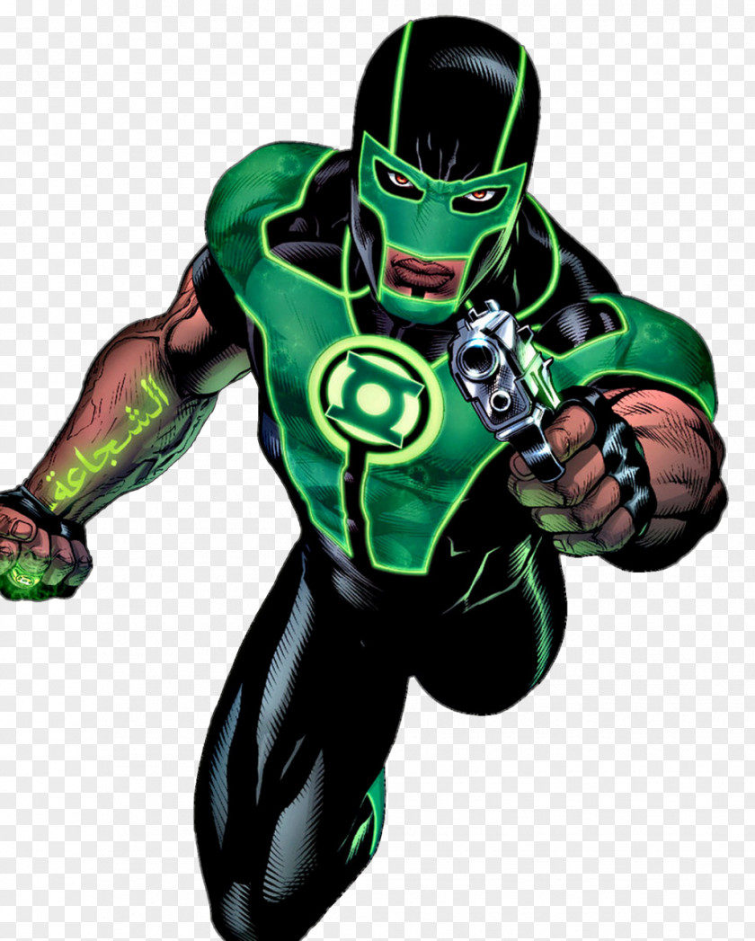 The Green Lantern Corps Simon Baz Dearborn Comic Book PNG