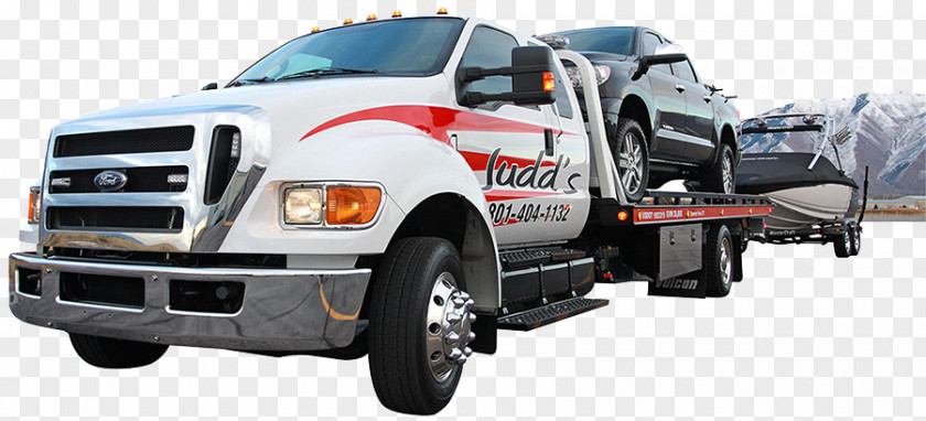 Towing Truck Tire Car Tow Judd's & Recovery PNG