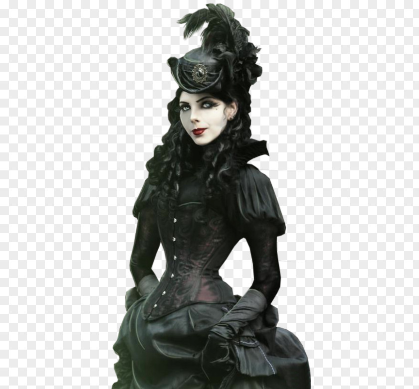 Vampire Victorian Era Gothic Fashion Goth Subculture Neo-Victorian PNG