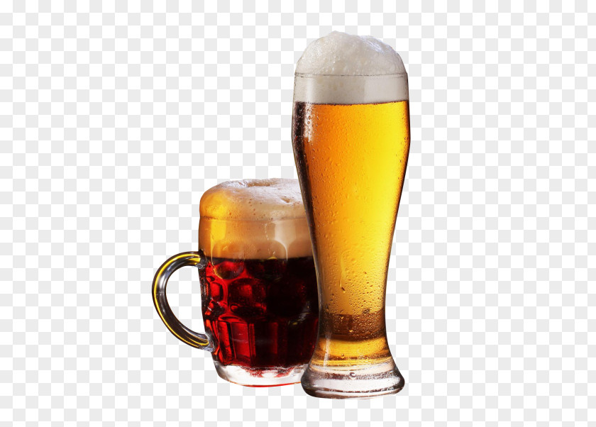 Beer Ice Glasses PNG