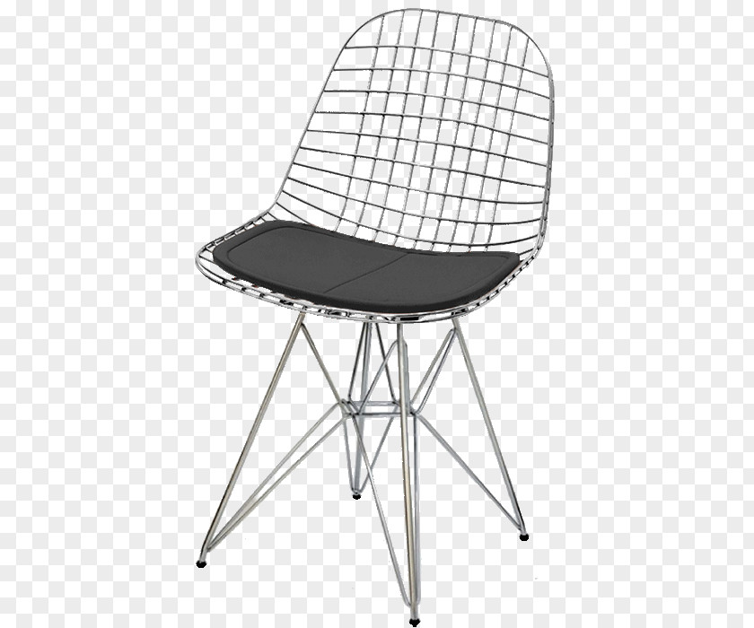 Cadeira Eames Lounge Chair Wire (DKR1) Furniture Charles And Ray PNG