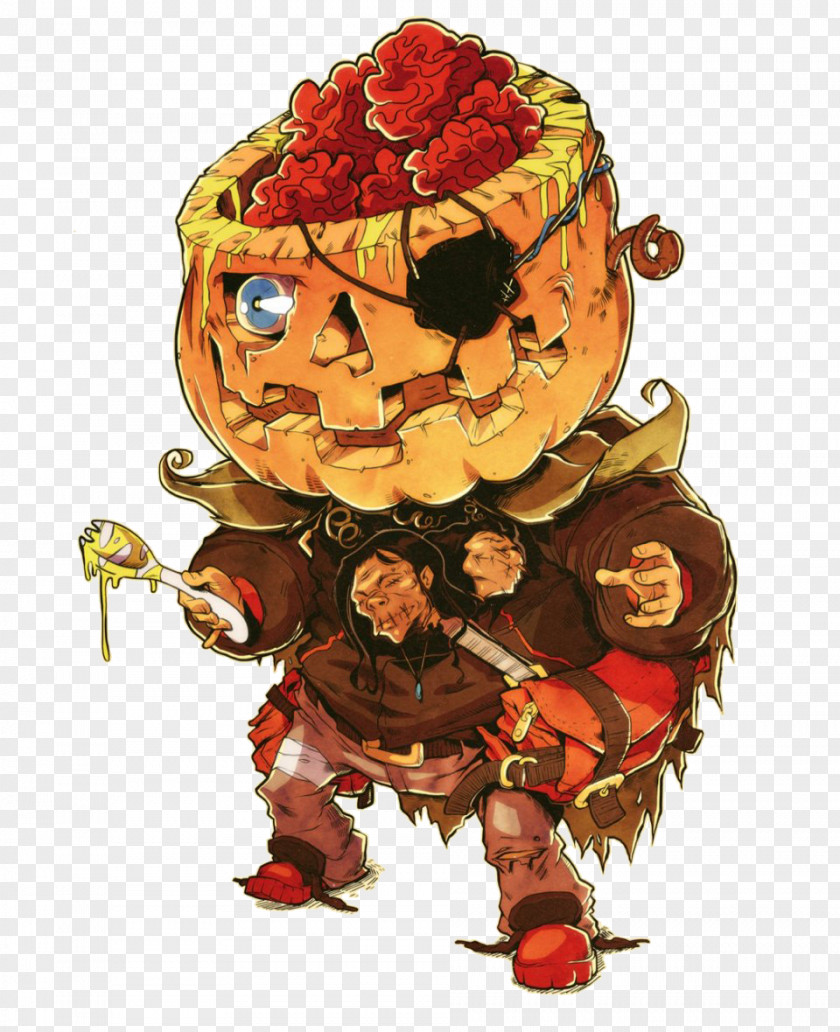Cartoon Pumpkin Pirate Drawing Piracy Illustration PNG