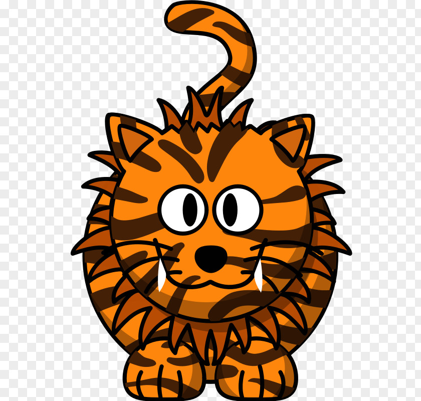 Cute Cat Cartoon Pictures Liger Tiger Lion PNG