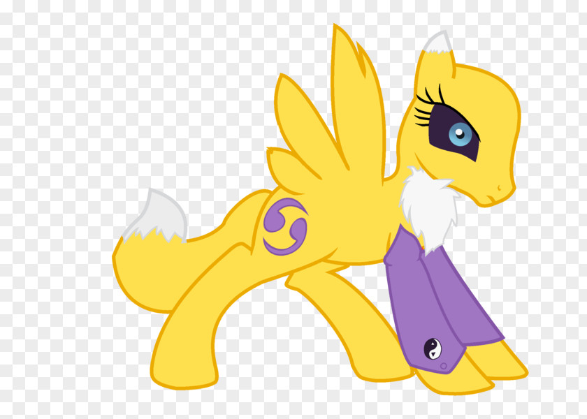 Digimon Renamon Pony Battle Spirit Image PNG