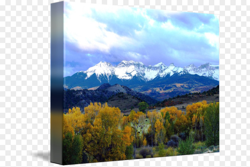 Mercuryii Telluride Gallery Wrap Mount Scenery Wilderness Nature PNG