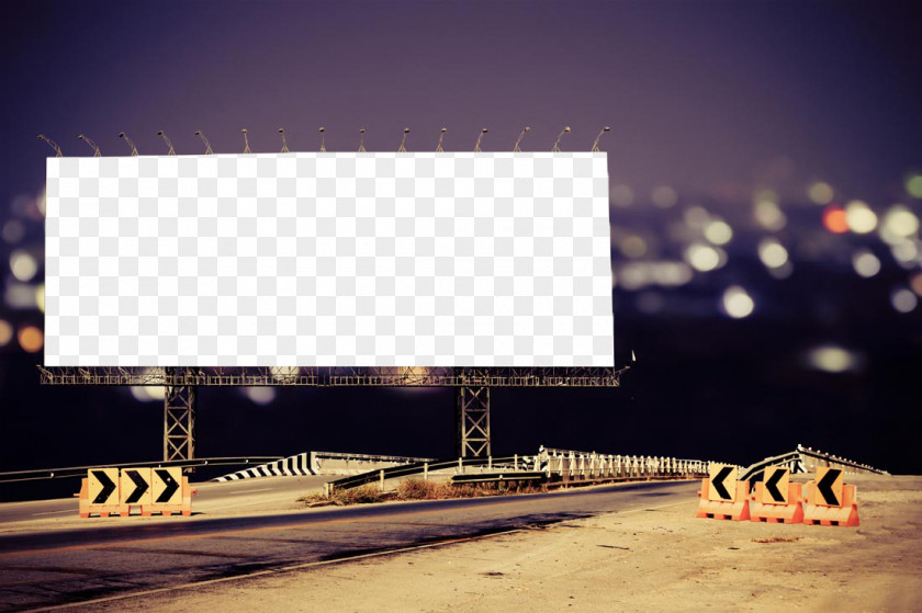 Outdoor Billboards Renderings Template Out-of-home Advertising Billboard Poster PNG