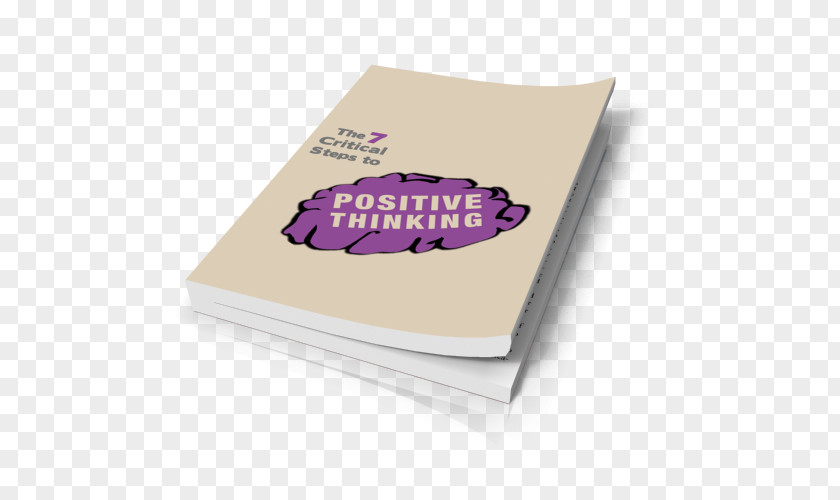 Positive Thinking Purple Violet Brand Font PNG