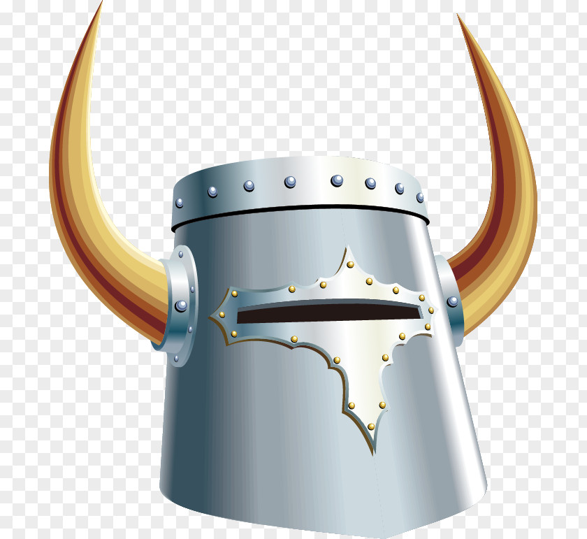 Abstract Pattern Horns Helmet PNG