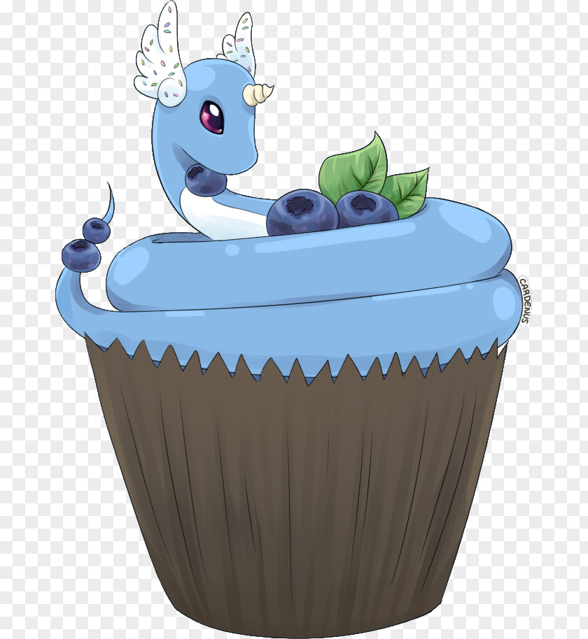 Blueberry Cupcake Flowerpot Ceramic Plant PNG