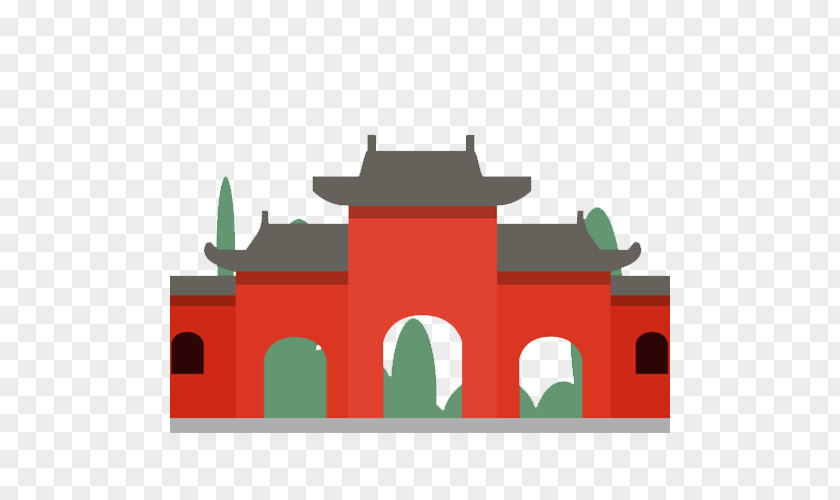 Cartoon Ancient City Gate Luoyang U5922u5e7bu897fu904a U75afu72c2u731cu56fe-u7b54u6848 PNG