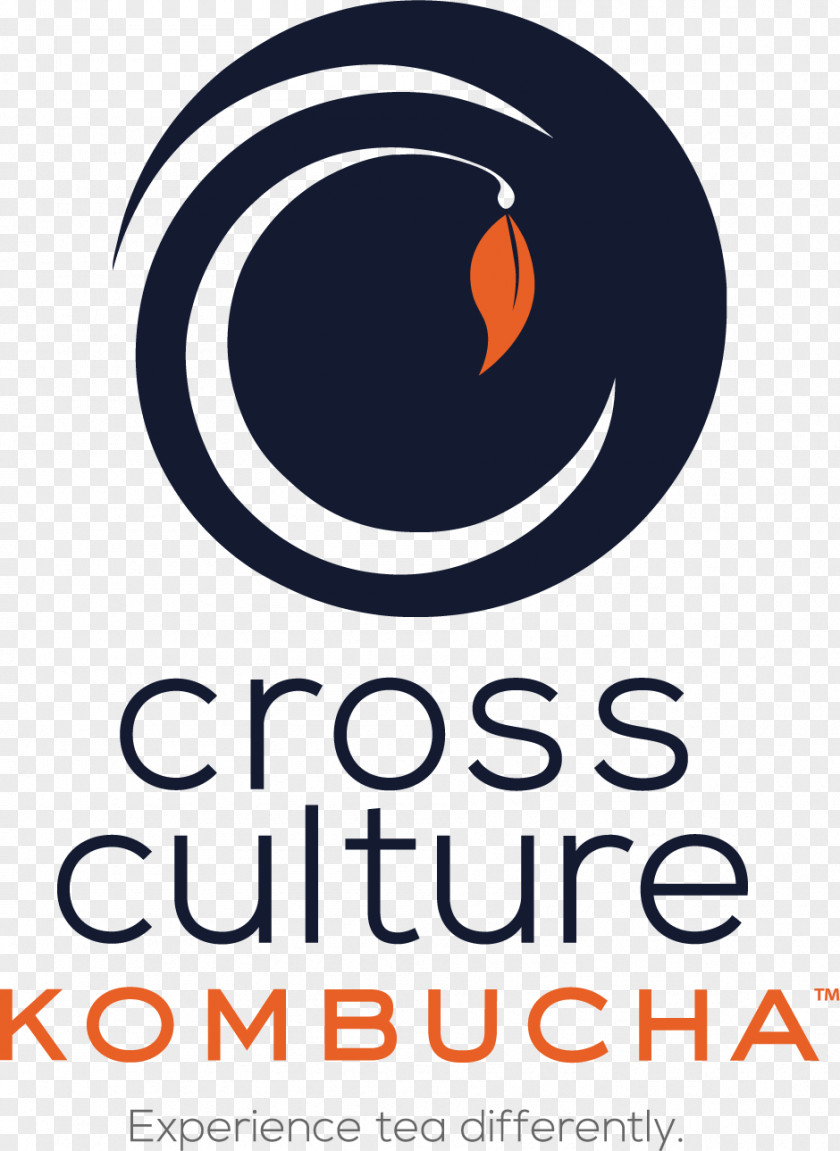 Cross Culture Kombucha Taproom Logo Graphic Design Brand Clip Art PNG