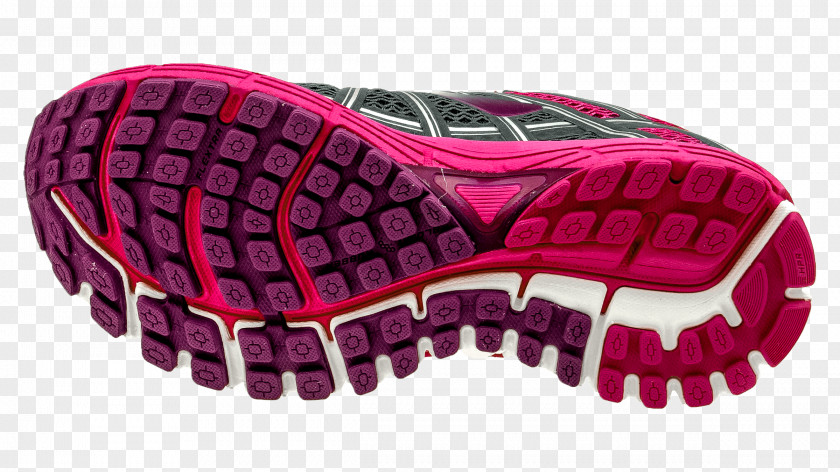 Woman Sport Brooks Sports Sneakers Shoe Hiking Boot Purple PNG