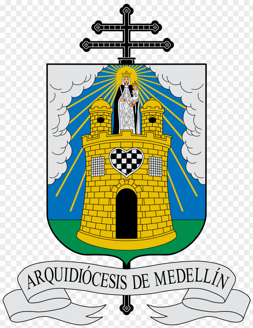 Medellin Iglesia De San Benito Bishop Aartsbisdom Coat Of Arms Diocese PNG