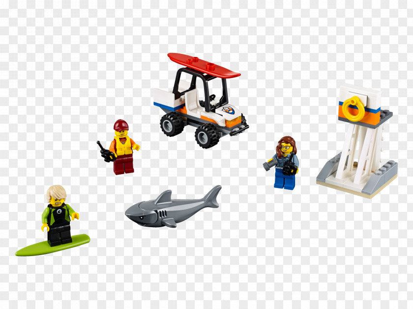 Toy Lego Coast Guard Starter Set LEGO 60167 City Head Quarters 60164 Sea Rescue Plane PNG