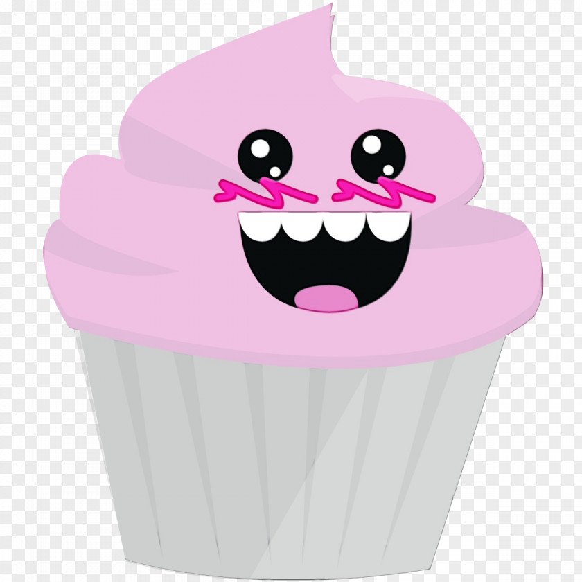 Cake Decorating Supply Pink Baking Cup Cupcake Cartoon Dessert PNG