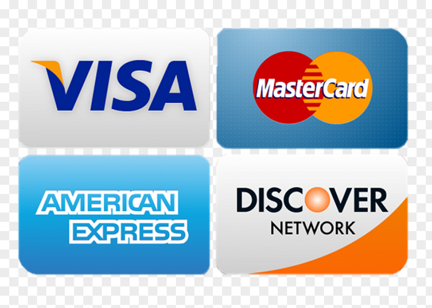 Credit Card Logo American Express Mastercard Visa PNG