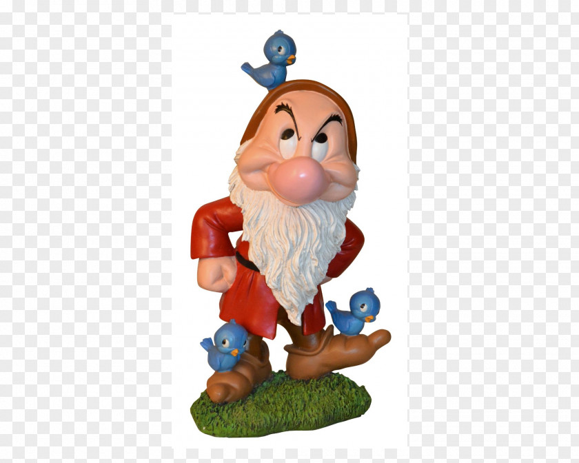 Dwarf Garden Gnome Figurine Statue Grumpy PNG