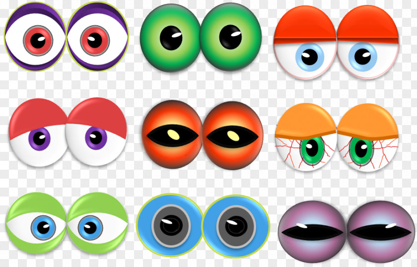 Monster Eyes Cliparts Eye Mash Clip Art PNG