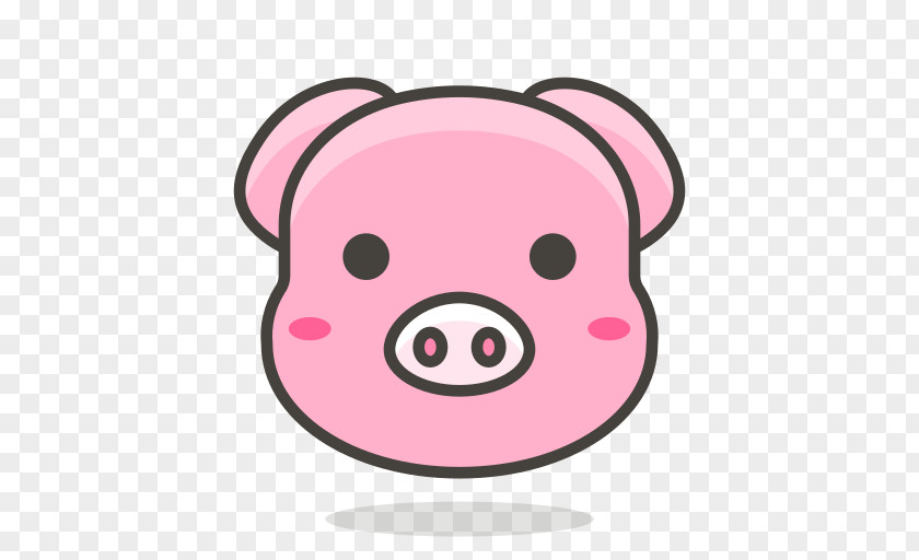 Pig Face Domestic PNG