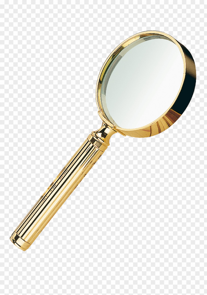 Desk Magnifier Brass El Casco Magnifying Glass Gold PNG