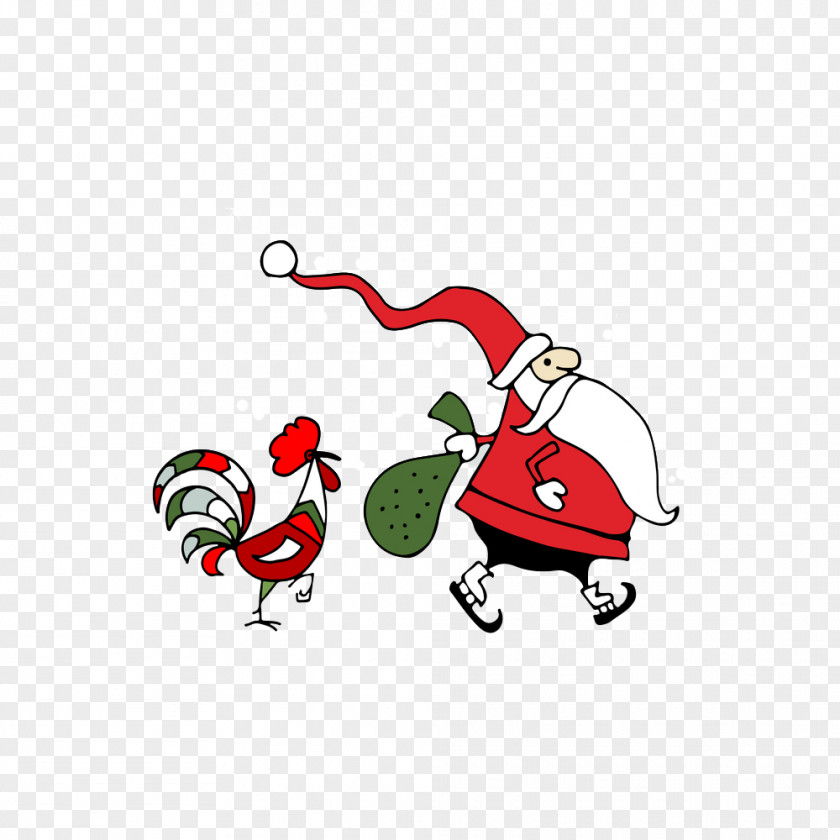 Santa Claus Christmas Cartoon PNG