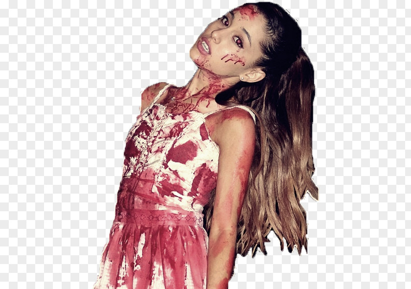 Ariana Grande Victorious Halloween Costume Cat Valentine PNG